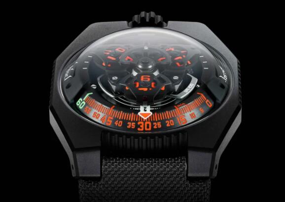 Review Replica Urwerk THE LAVISH ATTIC: UR-100 FIRELEG LIMITED EDITION WATCH